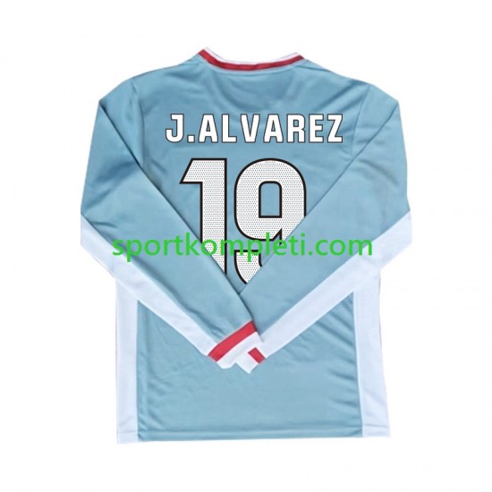 Atlético Madrid Muškarci Gostujući Nogometni Dres Julian Alvarez 19 2024-2025 Dugi Rukavi