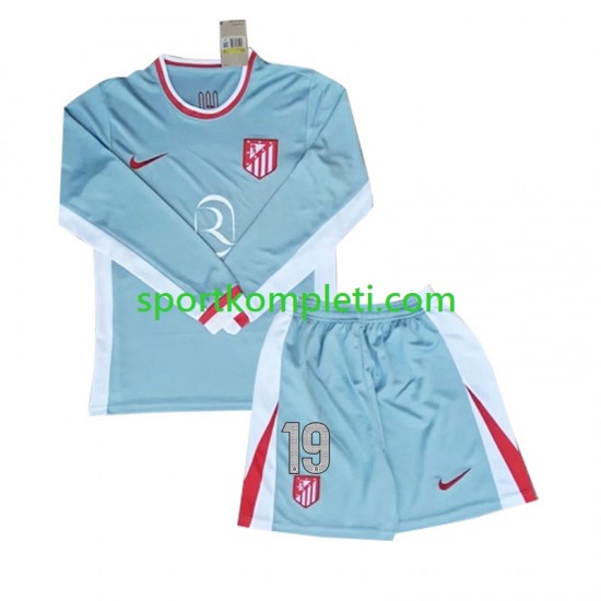Atlético Madrid Djeca Gostujući Nogometni Dres Julian Alvarez 19 2024-2025 Dugi Rukavi