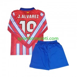 Atlético Madrid Djeca Domaći Nogometni Dres Julian Alvarez 19 2024-2025 Dugi Rukavi