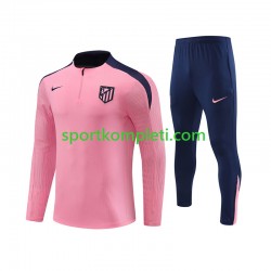 Atlético Madrid Ružičasta Komplet Sweatshirts 2024-2025