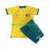 Australija Djeca Domaći Nogometni Dres 2022 Kratki Rukavi