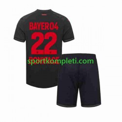 Bayer 04 Leverkusen Djeca Domaći Nogometni Dres Victor Boniface 22 2023-2024 Kratki Rukavi