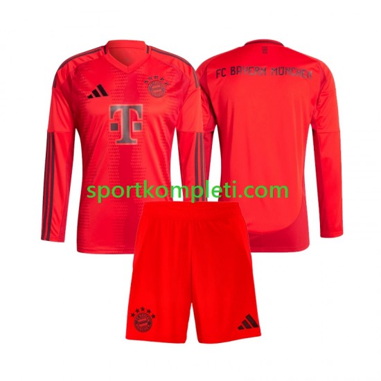 FC Bayern München Djeca Domaći Nogometni Dres 2024-2025 Dugi Rukavi