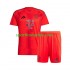 FC Bayern München Crvena Djeca Domaći Nogometni Dres 2024-2025 Kratki Rukavi