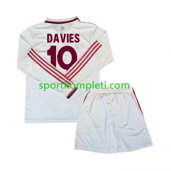 FC Bayern München Djeca Treći Nogometni Dres Davies 19 2024-2025 Dugi Rukavi