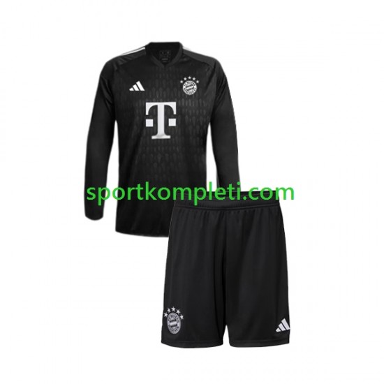 FC Bayern München Vratar Djeca Domaći Nogometni Dres 2023-2024 Dugi Rukavi
