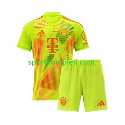 FC Bayern München Vratar Djeca Domaći Nogometni Dres 2024-2025 Kratki Rukavi