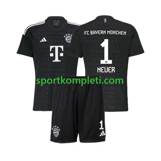 FC Bayern München Vratar Djeca Domaći Nogometni Dres Manuel Neuer 1 2023-2024 Kratki Rukavi
