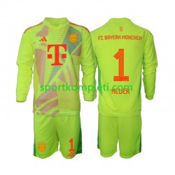 FC Bayern München Vratar Djeca Domaći Nogometni Dres Manuel Neuer 1 2024-2025 Dugi Rukavi