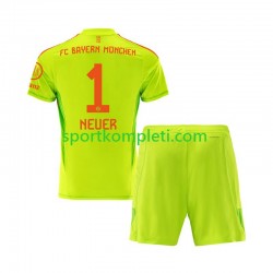 FC Bayern München Vratar Djeca Domaći Nogometni Dres Manuel Neuer 1 2024-2025 Kratki Rukavi