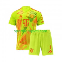 FC Bayern München Vratar Djeca Domaći Nogometni Dres Manuel Neuer 1 2024-2025 Kratki Rukavi