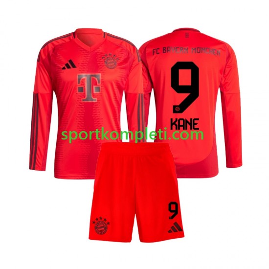 FC Bayern München Djeca Domaći Nogometni Dres Harry Kane 9 2024-2025 Dugi Rukavi