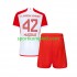 FC Bayern München Djeca Domaći Nogometni Dres Jamal Musiala 42 2023-2024 Kratki Rukavi