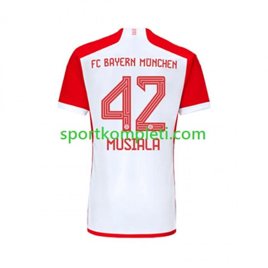 FC Bayern München Muškarci Domaći Nogometni Dres Jamal Musiala 42 2023-2024 Kratki Rukavi