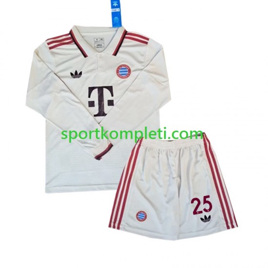 FC Bayern München Djeca Treći Nogometni Dres Muller 25 2024-2025 Dugi Rukavi