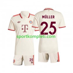 FC Bayern München Djeca Treći Nogometni Dres Muller 25 2024-2025 Kratki Rukavi
