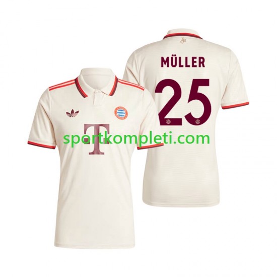 FC Bayern München Muškarci Treći Nogometni Dres Muller 25 2024-2025 Kratki Rukavi