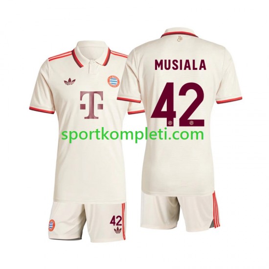 FC Bayern München Djeca Treći Nogometni Dres Musiala 42 2024-2025 Kratki Rukavi