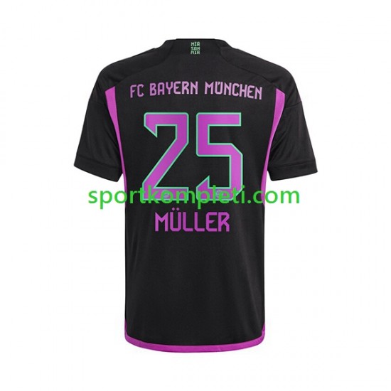 FC Bayern München Muškarci Gostujući Nogometni Dres Thomas Muller 25 2023-2024 Kratki Rukavi