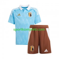 Belgija Djeca Gostujući Nogometni Dres Euro 2024 Kratki Rukavi