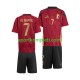 Belgija Djeca Domaći Nogometni Dres De Bruyne 7 Euro 2024 Kratki Rukavi
