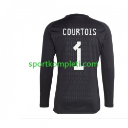 Belgija Vratar Muškarci Gostujući Nogometni Dres Courtois 1 2022 Dugi Rukavi