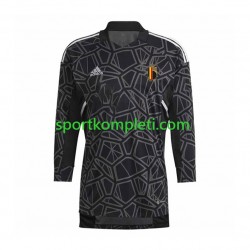 Belgija Vratar Muškarci Domaći Nogometni Dres World Cup 2022 Dugi Rukavi