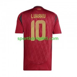 Belgija Muškarci Domaći Nogometni Dres Romelu Lukaku 10 Euro 2024 Kratki Rukavi