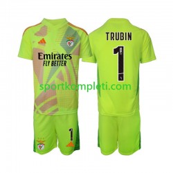 Benfica Vratar Djeca Domaći Nogometni Dres Anatolij Trubin 1 2024-2025 Kratki Rukavi