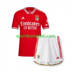 Benfica Djeca Domaći Nogometni Dres 2023-2024 Kratki Rukavi