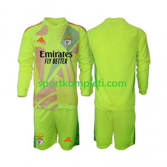 Benfica Vratar Djeca Domaći Nogometni Dres 2024-2025 Dugi Rukavi