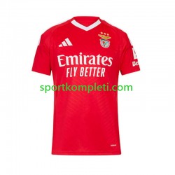 Benfica Crvena Muškarci Domaći Nogometni Dres 2024-2025 Kratki Rukavi