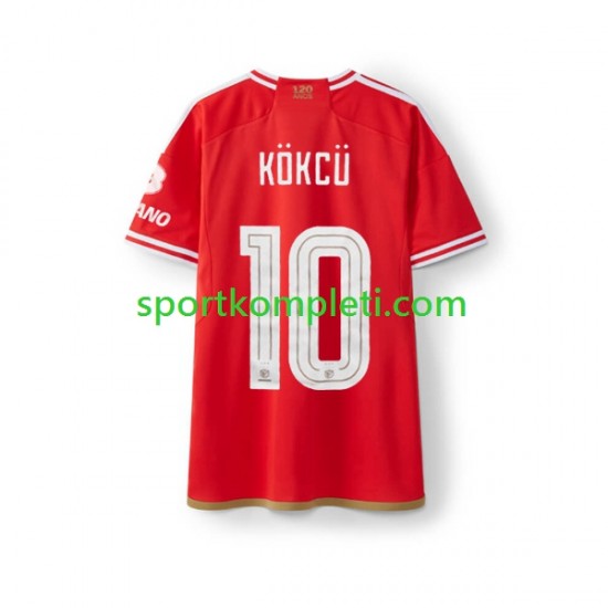 Benfica Muškarci Domaći Nogometni Dres Orkun Kokcu 10 2023-2024 Kratki Rukavi