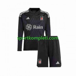 Besiktas Vratar Djeca Domaći Nogometni Dres 2023-2024 Dugi Rukavi