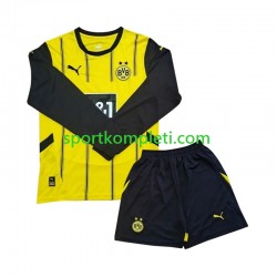 Borussia Dortmund Djeca Domaći Nogometni Dres 2024-2025 Dugi Rukavi