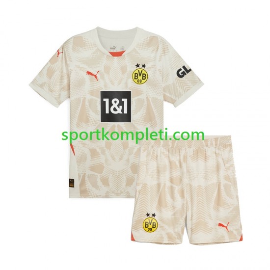 Borussia Dortmund Vratar Djeca Gostujući Nogometni Dres 2024-2025 Kratki Rukavi