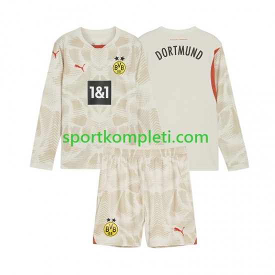 Borussia Dortmund Vratar Djeca Domaći Nogometni Dres 2024-2025 Dugi Rukavi