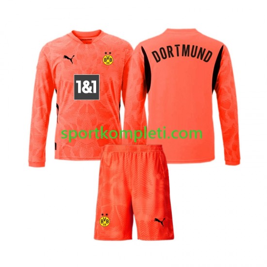 Borussia Dortmund Vratar Djeca Treći Nogometni Dres 2024-2025 Dugi Rukavi