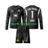 Borussia Dortmund Vratar Djeca Četvrti Nogometni Dres Gregor Kobel 1 2024-2025 Dugi Rukavi