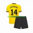 Borussia Dortmund Djeca Domaći Nogometni Dres Niclas Fullkrug 14 2023-2024 Kratki Rukavi