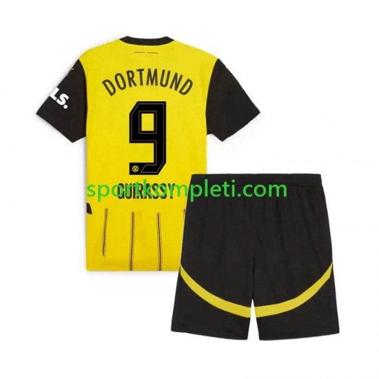 Borussia Dortmund Djeca Domaći Nogometni Dres Serhou Guirassy 9 2024-2025 Kratki Rukavi Borussia Dortmund Djeca Domaći Nogometni Dres Serhou Guirassy 9 2024-2025 Kratki Rukavi