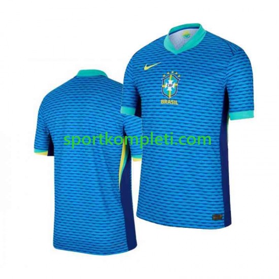 Brazil Muškarci Gostujući Nogometni Dres Copa America 2024 Kratki Rukavi