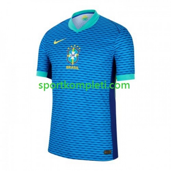 Brazil Muškarci Gostujući Nogometni Dres Copa America 2024 Kratki Rukavi