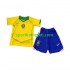 Brazil Retro Djeca Domaći Nogometni Dres 2004 Kratki Rukavi
