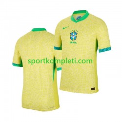 Brazil Muškarci Domaći Nogometni Dres Copa America 2024 Kratki Rukavi
