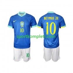 Brazil Djeca Gostujući Nogometni Dres Neymar JR 10 2024 Kratki Rukavi