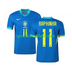 Brazil Muškarci Gostujući Nogometni Dres RAPHINHA 11 2024 Kratki Rukavi