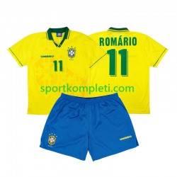 Brazil Retro Djeca Domaći Nogometni Dres Romario 11 1994 Kratki Rukavi
