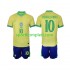 Brazil Djeca Domaći Nogometni Dres Ronaldinho 10 2024 Kratki Rukavi