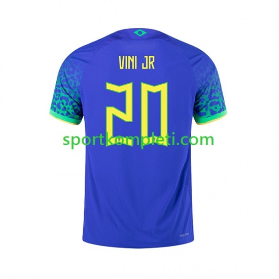 Brazil Muškarci Gostujući Nogometni Dres Vinicius Junior 20 World Cup 2022 Kratki Rukavi